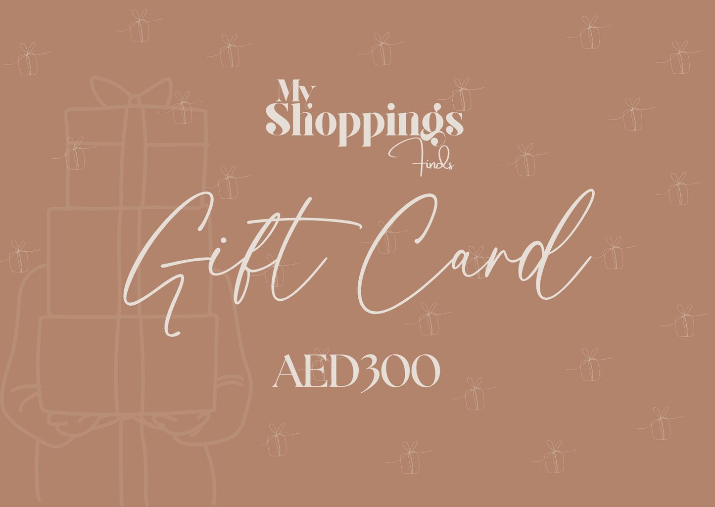 My Shoppings Finds Gift Card