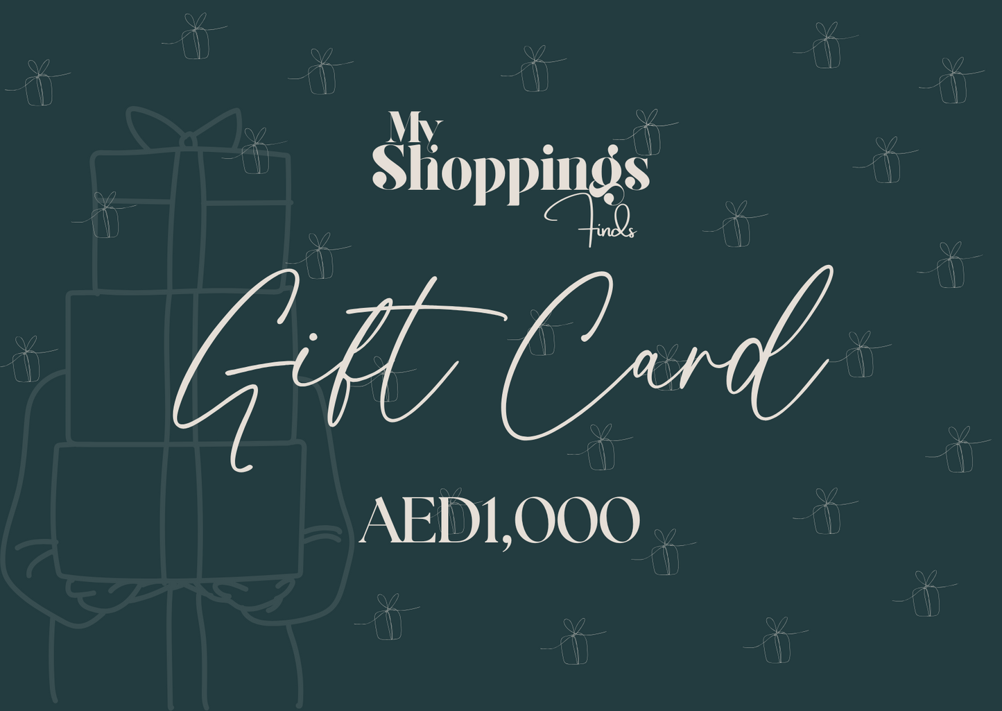 My Shoppings Finds Gift Card