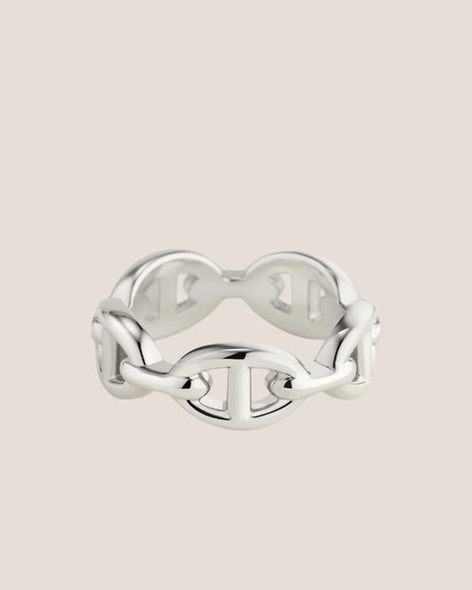 Hermes Chaine D'ancre Ring in Small Model