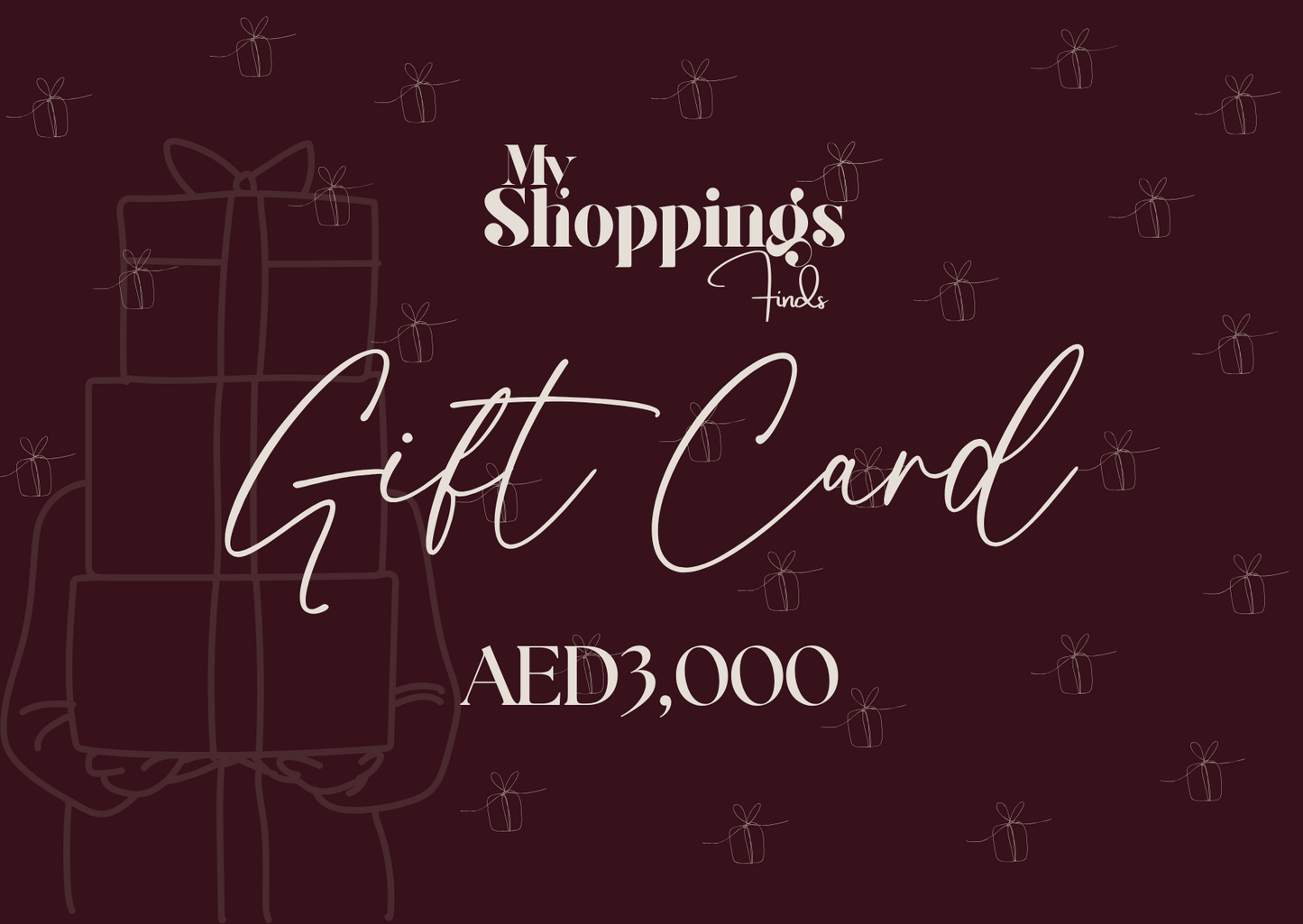 My Shoppings Finds Gift Card