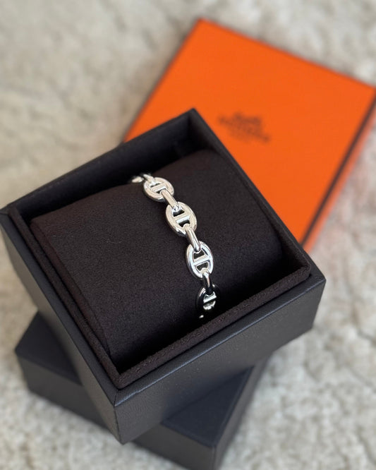 Hermes Chaine d'ancre Enchainee Bracelet